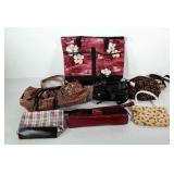 Purses and a tote bag