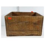Advertising crate, American Cyanamid Company,
