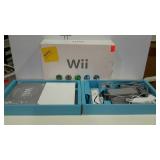 Nintendo Wii system with box. Works, per