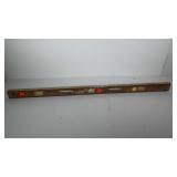 Port Austin brass edge level, 48", glass is