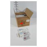 Eye Fusion contact lenses, 50 pair, all red cat