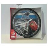 Battery powered clock, new in box.  Carolina