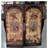 Pair of Home Furnishings Wall Art. Titled English