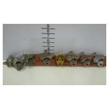 Collection of advertising bottle cap removers.