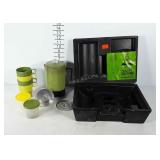 Empire Electric Kettle w/ Case, Shamrock Plastic