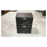 Smaller two drawer lateral file cabinet.