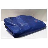 Blue poly Tarp, 12x16ft, heavier grade tarp in