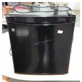 GE Small Refrigerator, black color, very clean