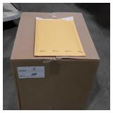 Mailer Envelopes, size #3, case of 100pcs. Bubble