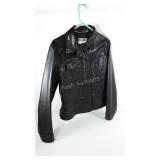Moschino leather ladies jacket, size 12