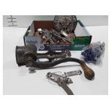 Kitchen utensils and flatware + can openers and