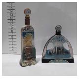 2 decanters Jim Beam 200 years St Louis Gateway