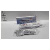 Korean Airlines flight miniature Boeing 747sp