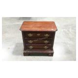 Single bed table stand. Two drawers. Needs