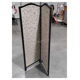 Dressing Divider Screen, two 20x59" tall fabric