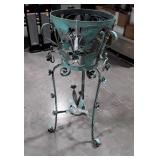 Home Furnishings Plantstand, wrought iron works
