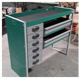 Tool Organizer Cabinet System, work table tops,