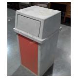 Rubbermaid Commercial Trash Container, tilt top