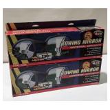 Towing Mirror Set, 17 x 5.25". In original boxes
