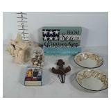Nautical Home Decor Lot, includes Salt & Pepper