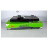 Insignia DVD / CD player with remote and cords.