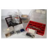 Hardware lot with one organizer and several