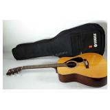 Yamaha F-310P guitar with soft side case, missing