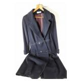 Forecaster wool coat, navy blue size 11/12