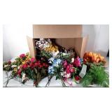 Large group of everlasting blooms