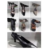 8 pairs of shoes: 7 woman