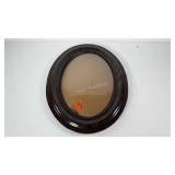 Oval frame with convex glass, 19x25