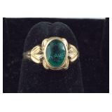 10k gold ring size 3.5 0.8g