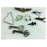 Sterling silver hold bracelet, silver freshwater