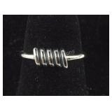 Size 6 Sterling silver ring