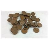 50 wheat pennies