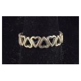 Heart Design Infinity Band 2.8, grams , size 9.75