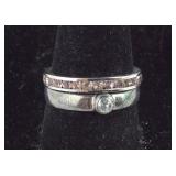 2 Sterling Rings size 7 and 6