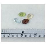 Loose Garnet Peridot & Topaz Stones