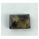 38 CT Smokey Topaz 24 mm x 16 mm x 10 mm