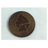 1892 Indian Head Penny with toning