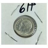 1961-P Roosevelt Dime
