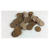 50 wheat pennies