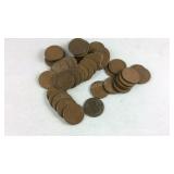 50 wheat pennies