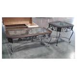 Two pc Living Room Table Set, coffee and one End