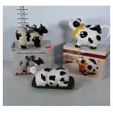 Cow kitchenwares: butter dish (base has minor