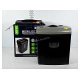 Paper shredders, two, both tested and working