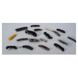 Mixed lot of pocket knives. All clean and in nice