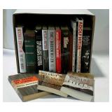 Box of books on WWII and Hitler.