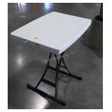 Poly Folding Sewing Type Table, 26x28" high
