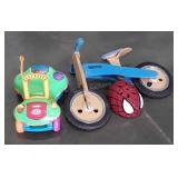 Kids Toys lot, Spiderman safety helmet size